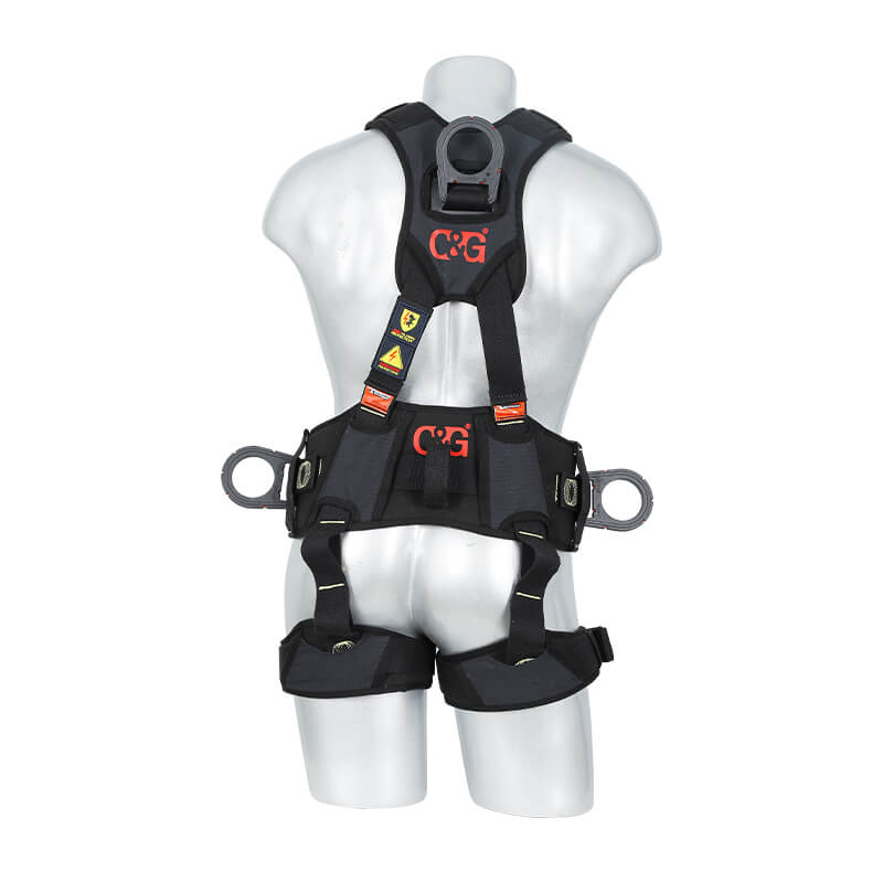 FA50608-ArcD -5掛點6調節(jié)點全身式安全帶-絕緣防電弧