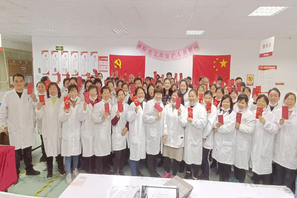 “有組織，就有溫暖”誠(chéng)格黨支部節(jié)后工廠(chǎng)慰問(wèn)